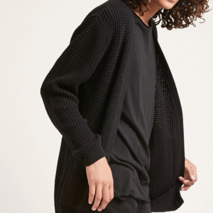 Waffle Knit Cardigan