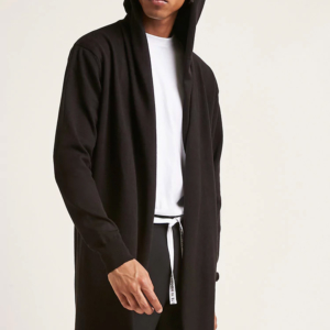 Hooded Longline Cardigan